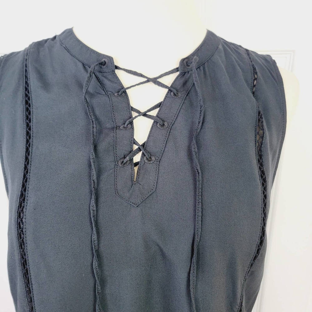Old Navy Lace Up Swing Dress - Picture 3 of 6